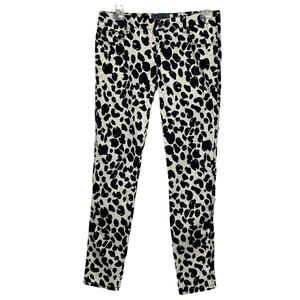 Tripp NYC Black White Animal Dotted Print Skinny Jeans 11